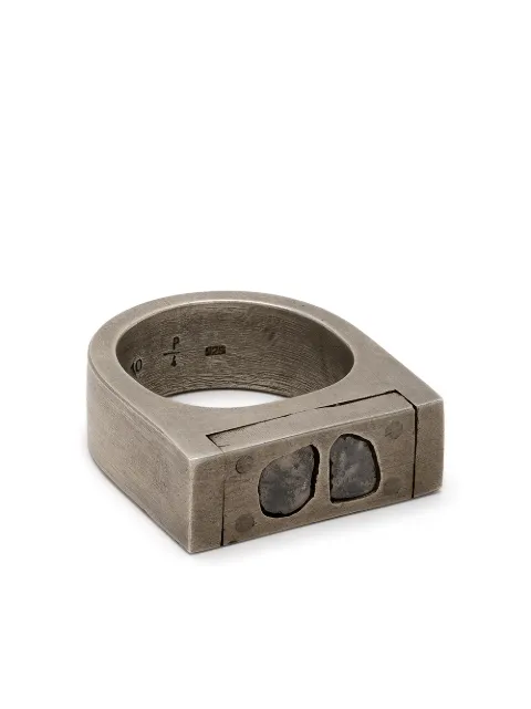 Parts of Four Plate ring Silver 7149DADIA
