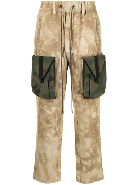 Mostly Heard Rarely Seen Zipoff cargo trousers Brown MH02BAB05