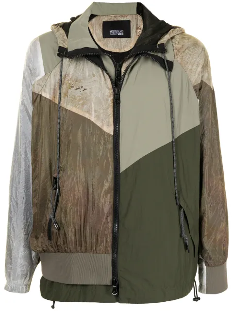 Mostly Heard Rarely Seen Every Which Way windbreaker Green MH02BAX02