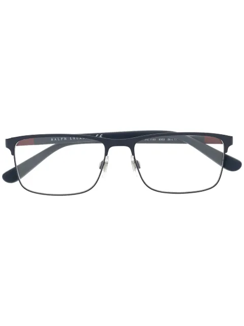POLO RALPH LAUREN EYEWEAR square frame glasses Blue PH1190
