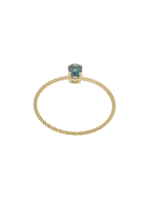 Wouters & Hendrix Gold 18kt yellow gold topaz Charleston Chapter ring Gold RGC010YG