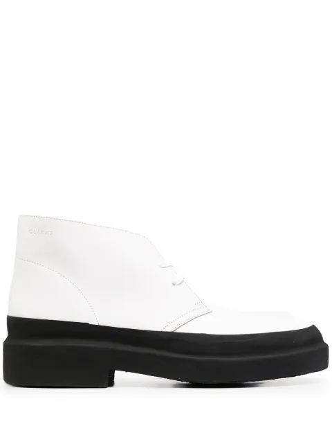 Clarks Originals two-tone desert boots White 261560827