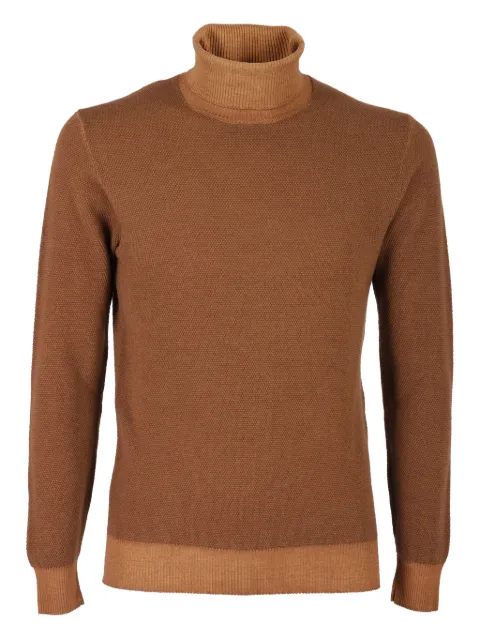 Circolo 1901 high neck sweater Brown CN2893