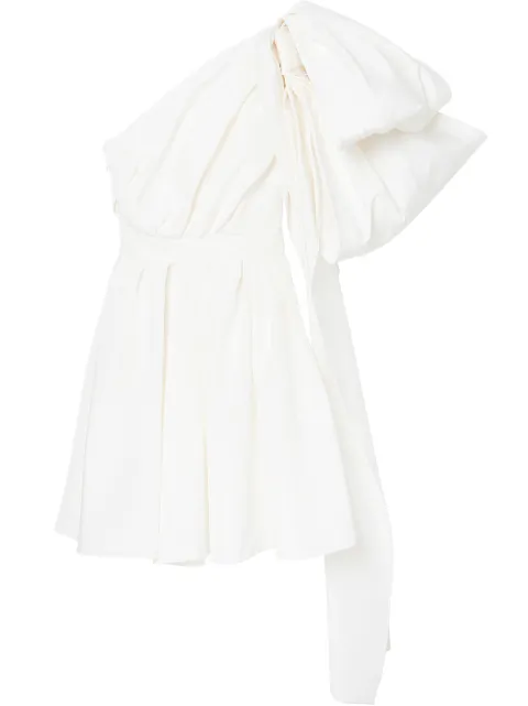 Carolina Herrera draped bow-detail dress White S2121N501SFA
