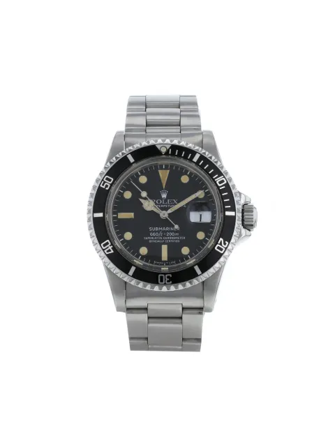 Rolex 1978 pre-owned Submariner Date 40mm Black 363063