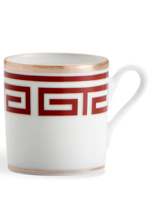 GINORI 1735 Labirinto coffee cups (set of 2) Red 004RG00FTZ301010800G00125300