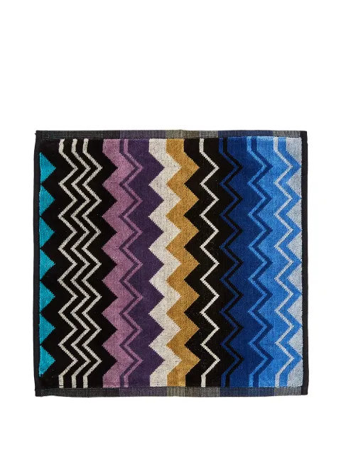 Missoni Home zig-zag print towel set Black 1G3SP99904