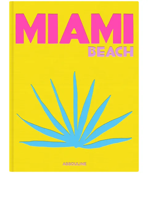 Assouline Miami Beach hardcover book Yellow 9781614289524