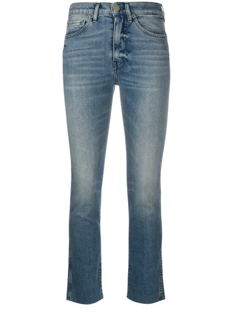 3x1 stonewashed skinny jeans Blue W3SAC1079