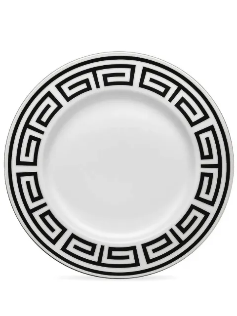 GINORI 1735 Labirinto flat dinner plates (set of 2) Black 004RG00FPT110010280G00125100SETOF2