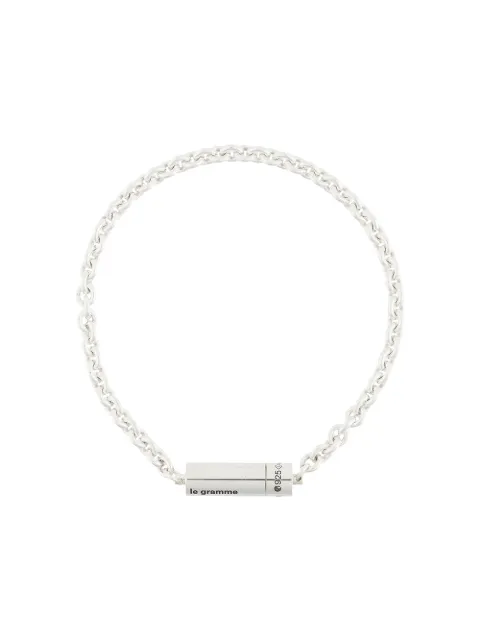 Le Gramme 11g polished chain cable bracelet Silver LGCARPO1709