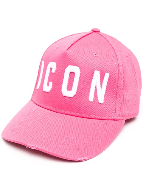 DSQUARED2 Icon baseball cap Pink BCW400105C00001