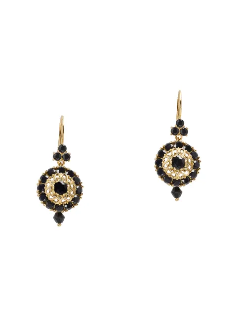 Dolce & Gabbana 18K yellow gold Sicily sapphire earrings Gold WEDS3GWSLE1