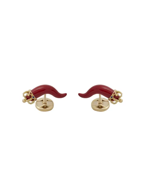 Dolce & Gabbana 18K yellow gold Good Luck cufflinks Gold WFHG3GW0001