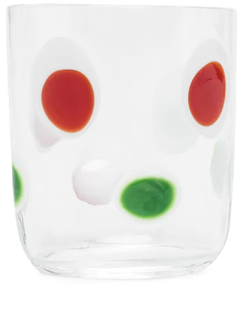 Carlo Moretti polka dot pattern glass White 149975
