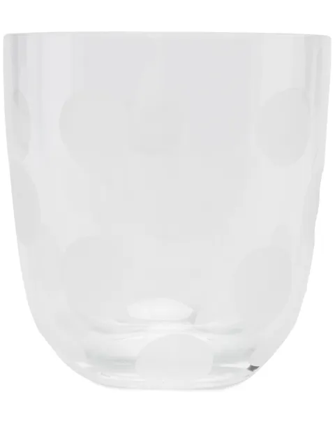 Carlo Moretti polka dot print glass White 1320215