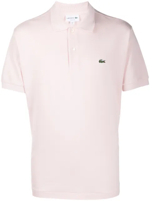 Lacoste embroidered logo polo shirt Pink L1212