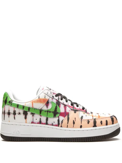 Nike Air Force 1 Low "Black Tie-Dye" sneakers White CW1267