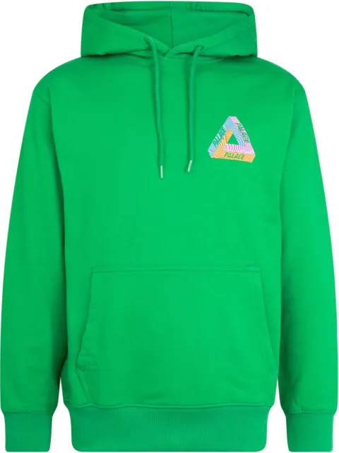 Palace Tri-Tex logo-print hoodie Green P18HD052