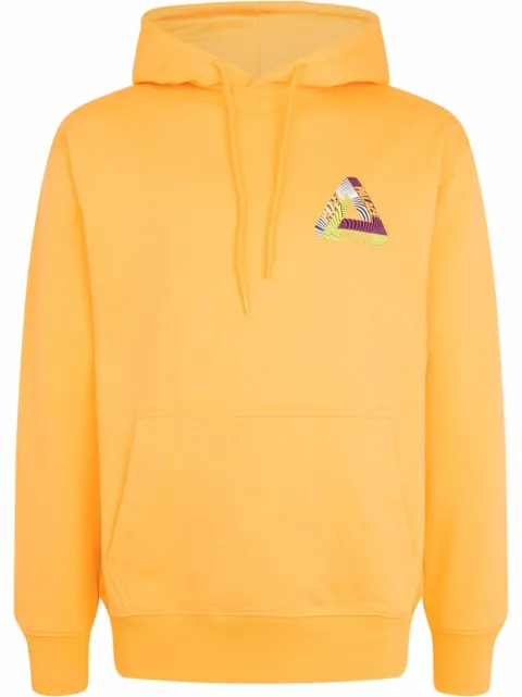 Palace Tri-Tex logo-print hoodie Yellow P18HD050