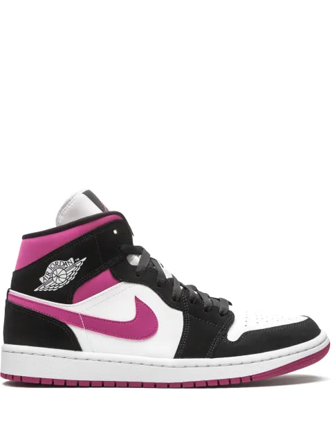 Jordan Air Jordan 1 Mid "Magenta" sneakers Black BQ6472