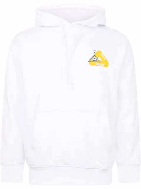 Palace Tri-Smiler graphic-print hoodie White P18HD053