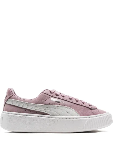 PUMA suede platform sneakers Pink 36222311