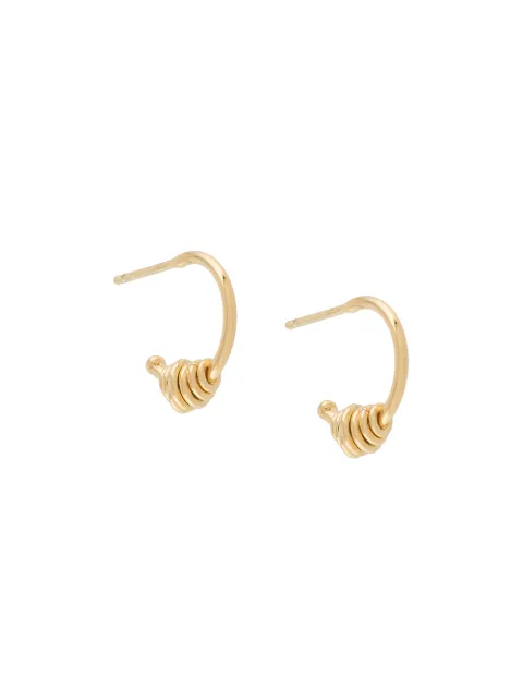 Wouters & Hendrix Midnight Children hoop earrings Gold ESC013GP