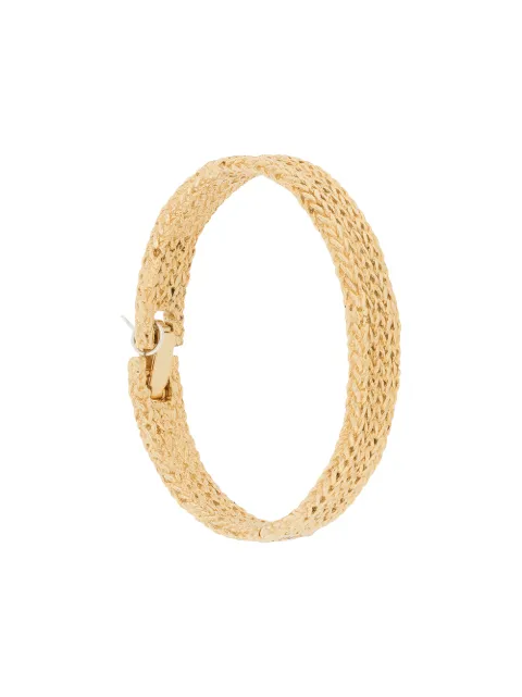 Wouters & Hendrix knit texture bracelet Gold BSC007G
