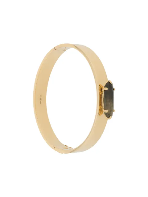 Wouters & Hendrix labradorite cuff bracelet Gold BSC021G