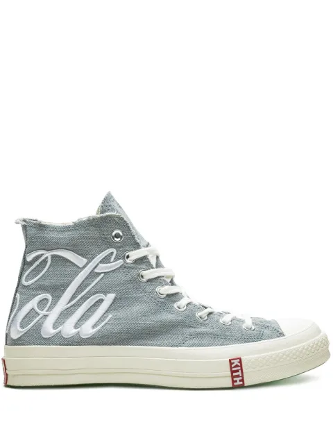 Converse x Kith X Coca-Cola Chuck 70 Hi "Washed Denim" sneakers Blue 160285C