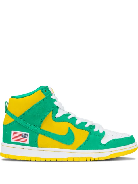 Nike Dunk High Pro SB "Oakland A'S" sneakers Green 305050