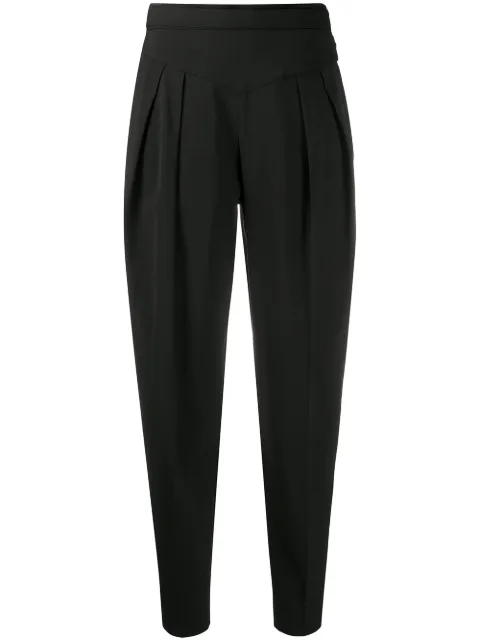 RED Valentino high-waist tailored trousers Black RRBD20WBP