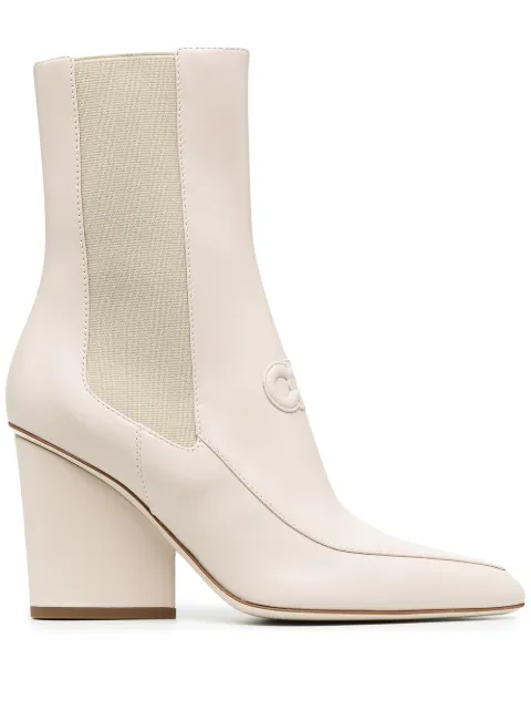 Ferragamo Gancini boots Neutrals 732737