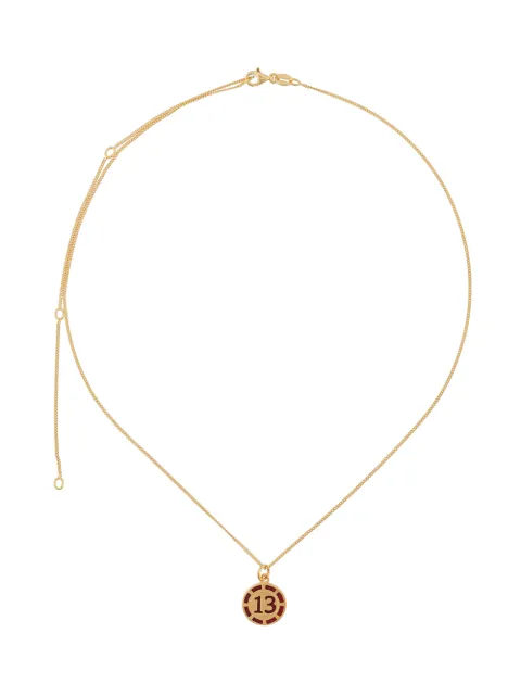 True Rocks Vegas 13 Poker Chip necklace Gold TRUEROCKSVEGAS13POKERCHIPNECKLACE