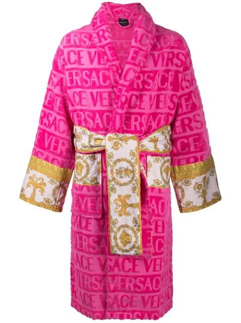 Versace I ♡ Baroque bathrobe Pink ZACJ00008ZCOSP052