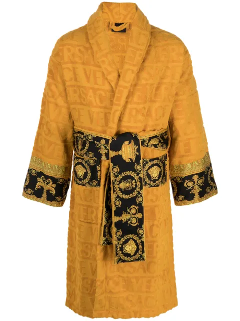 Versace I Love Baroque bathrobe Yellow ZACJ00008ZCOSP052