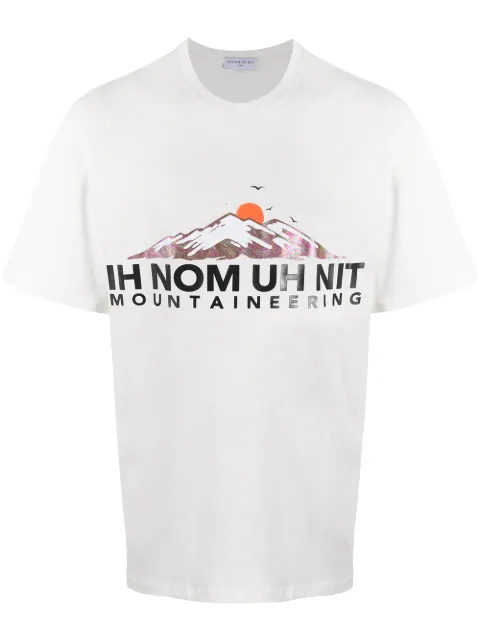 Ih Nom Uh Nit logo-print cotton T-shirt White NMW20211