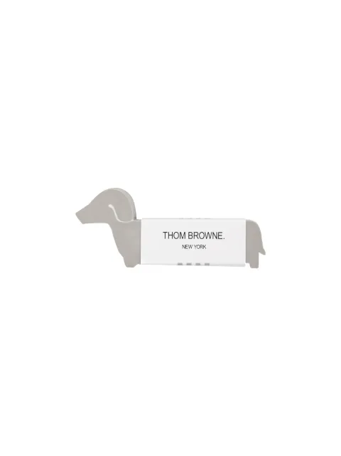 Thom Browne Hector dog-motif eraser Silver SPU018A07691