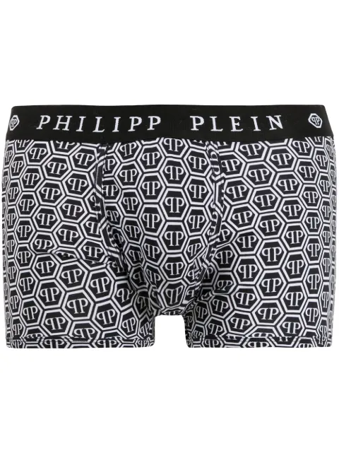 Philipp Plein boxer Hexagon Black PPCOMUY0260PTE003N