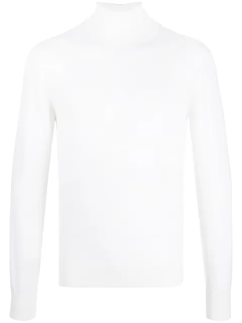 Dolce & Gabbana virgin wool rollneck jumper Neutrals GXB00TJAVWD