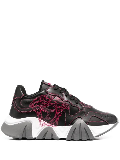 Versace GV Signature Squalo sneakers Black DST113GDVSMEG
