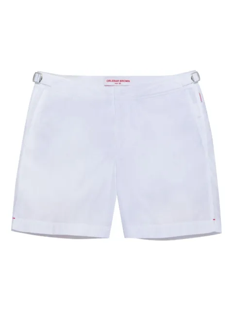 Orlebar Brown Bulldog buckle detailed swim shorts White 250048