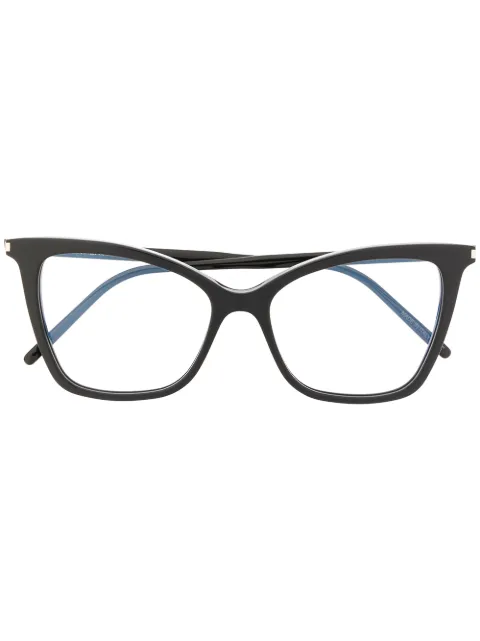 Saint Laurent Eyewear SL 386 cat-eye frame glasses Black SL386