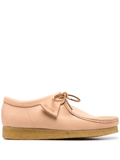 Clarks Originals Wallabee low-top lace-up boots Neutrals 26154934