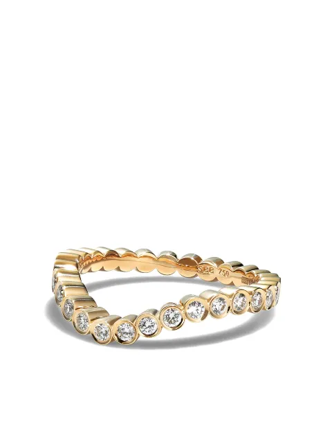 Sophie Bille Brahe 18K yellow gold Grace diamond ring Gold RI23GENWH475