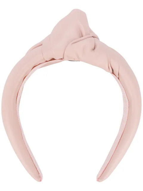 RED(V) knot headband Pink QJ0B94MYC
