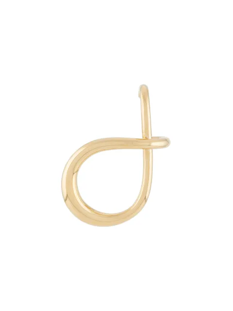 Charlotte Chesnais Criss Cross earring Gold 20BO086VER