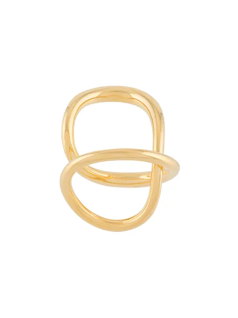 Charlotte Chesnais Ribbon twist ring Gold 20BA033VER