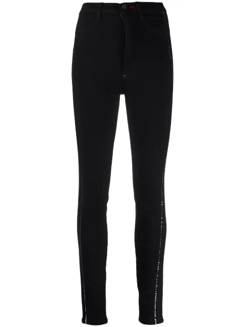 Philipp Plein high-waisted skinny jeans Black A20CWDT1418PDE004N